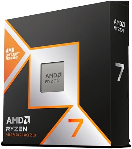 AMD RYZEN 7 9800X3D 8 Core  16 Thread Desktop Processor