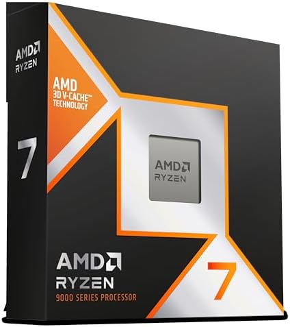 AMD RYZEN 7 9800X3D 8 Core  16 Thread Desktop Processor