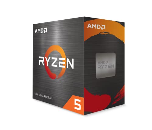 AMD Ryzen 5 5500 Procesador de escritorio desbloqueado de 6 núcleos y 12 hilos con enfriador Wraith Stealth