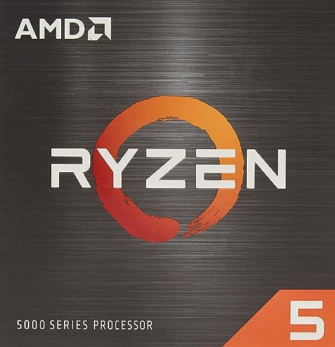 AMD Ryzen 5 5500 Procesador de escritorio desbloqueado de 6 núcleos y 12 hilos con enfriador Wraith Stealth