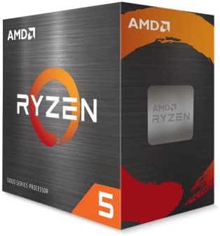 AMD Ryzen 5 5500 6 Core  12 Thread Unlocked Desktop Processor with Wraith Stealth Cooler