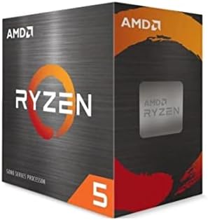 AMD Ryzen 5 5600X 6 core  12 thread unlocked desktop processor with Wraith Stealth cooler