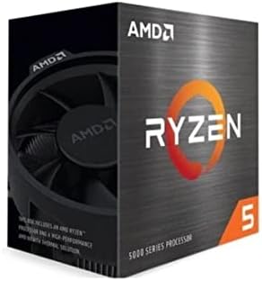 AMD Ryzen 5 5600X 6 core  12 thread unlocked desktop processor with Wraith Stealth cooler