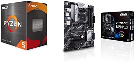 AMD Ryzen 5 5600X 6 core  12 thread unlocked desktop processor with Wraith Stealth cooler