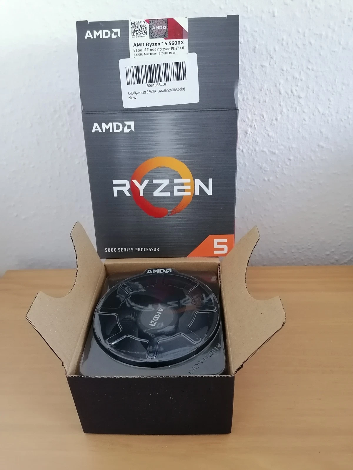 AMD Ryzen 5 5600X Cooling Fan