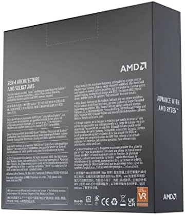 AMD Ryzen 5 7600X 6 Core  12 Thread Unlocked Desktop Processor