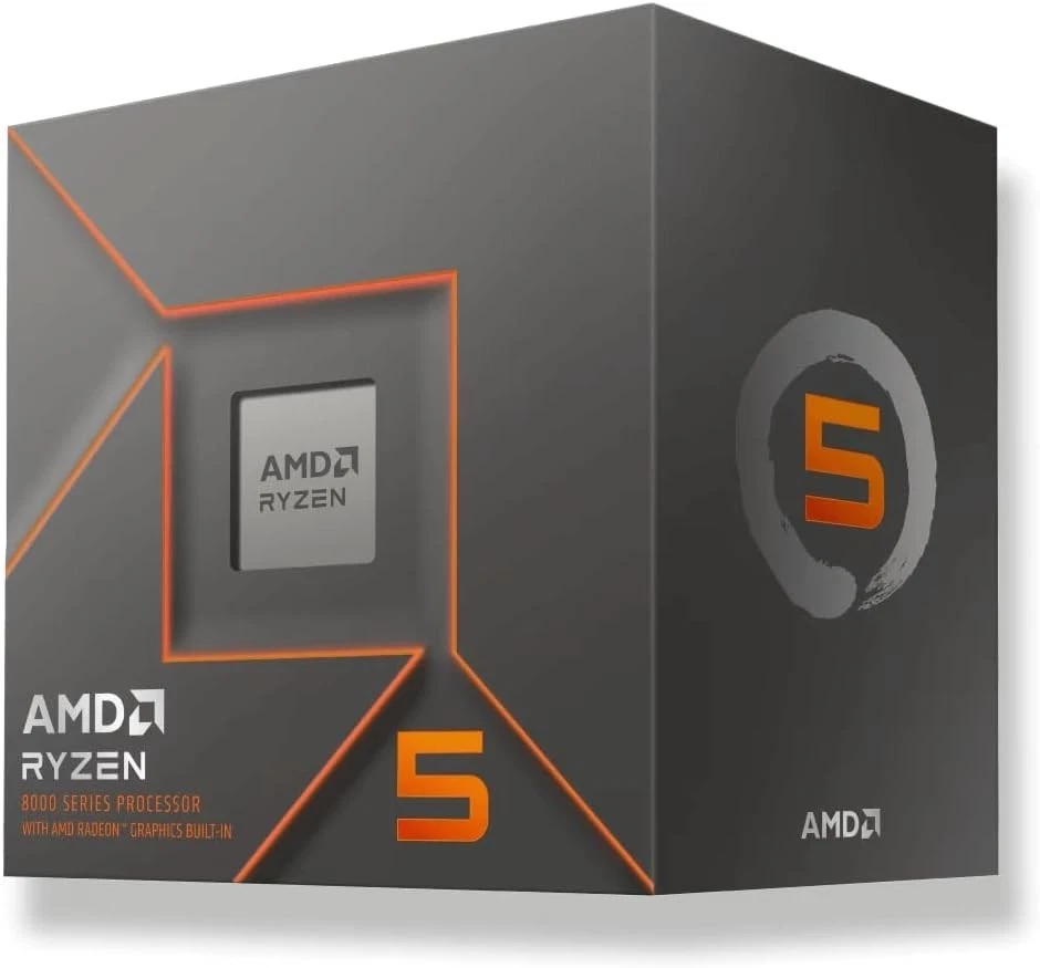 Procesador AMD Ryzen 5 8500G (Zen 4) de 6 núcleos a 3,5 GHz, AM5, 65 W, 100-100000931B OX