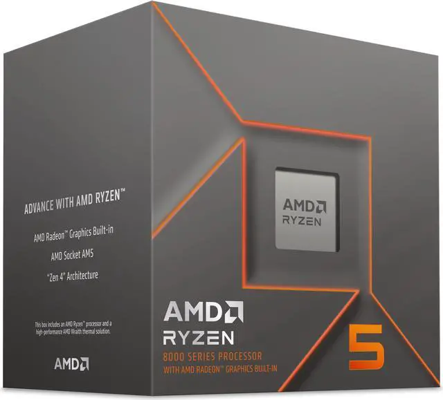 AMD Ryzen 5 8500G   Ryzen 5 8000 G Series Phoenix  Zen 4  6 Core 3 5 GHz Socket AM5 65W AMD Radeon 740M Desktop CPU Processor   100 100000931BOX