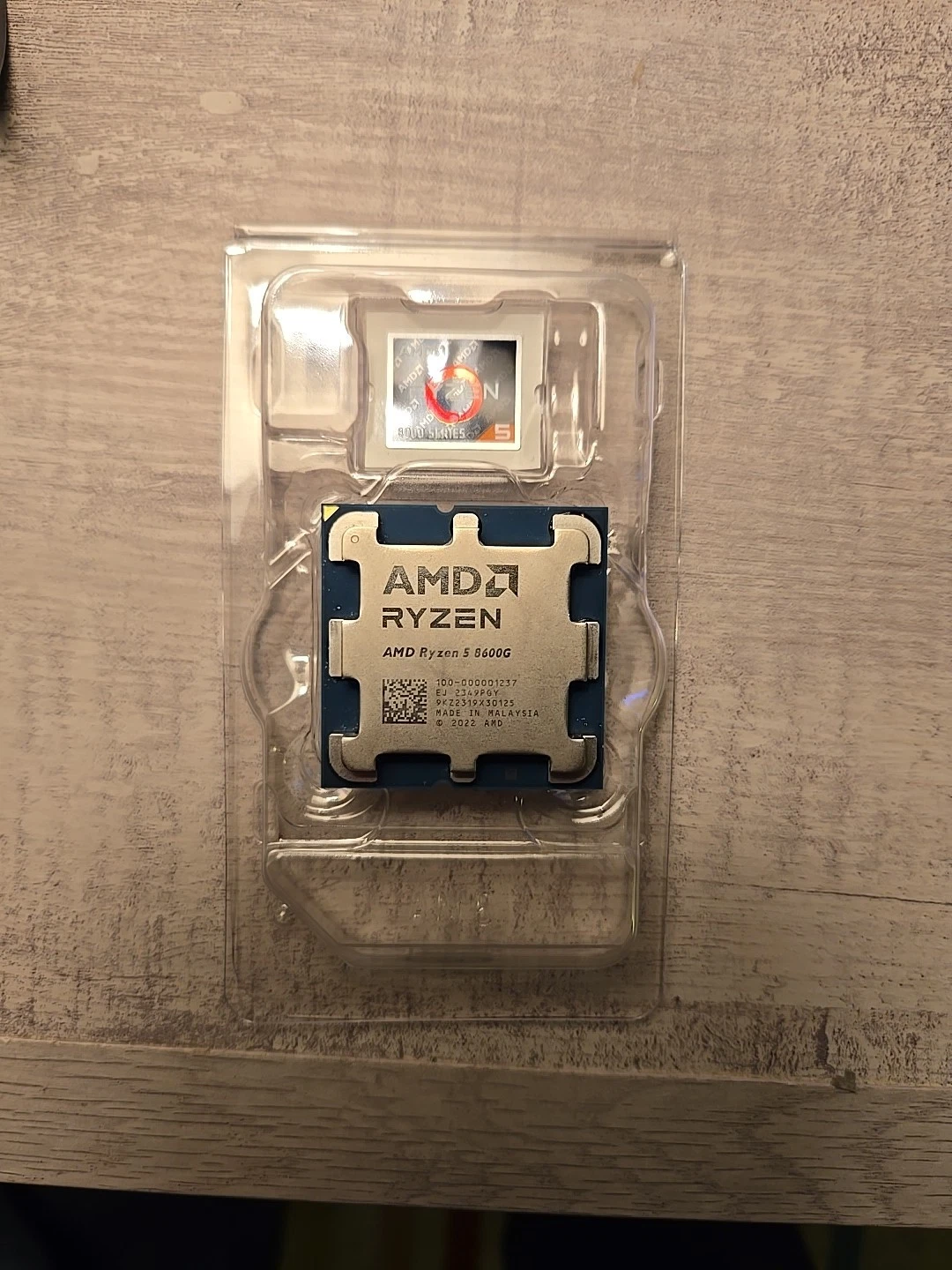 Procesador AMD Ryzen 5 8600G AM5 de 4.3 GHz, 6 núcleos, R5 8600G, 16 MB, CPU, 65 W