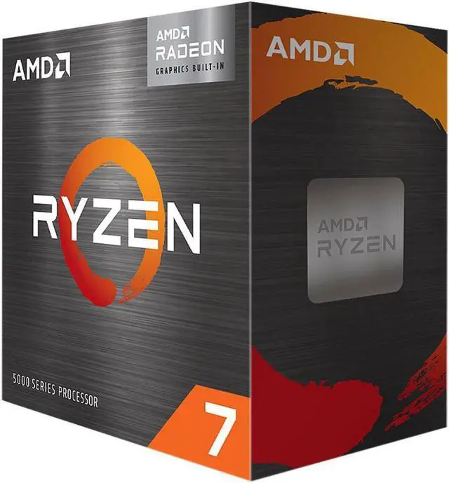 AMD Ryzen 7 5700G   Ryzen 7 5000 G Series Cezanne  Zen 3  8 Core 3 8 GHz Socket AM4 65W AMD Radeon Graphics Desktop CPU Processor   100 100000263BOX
