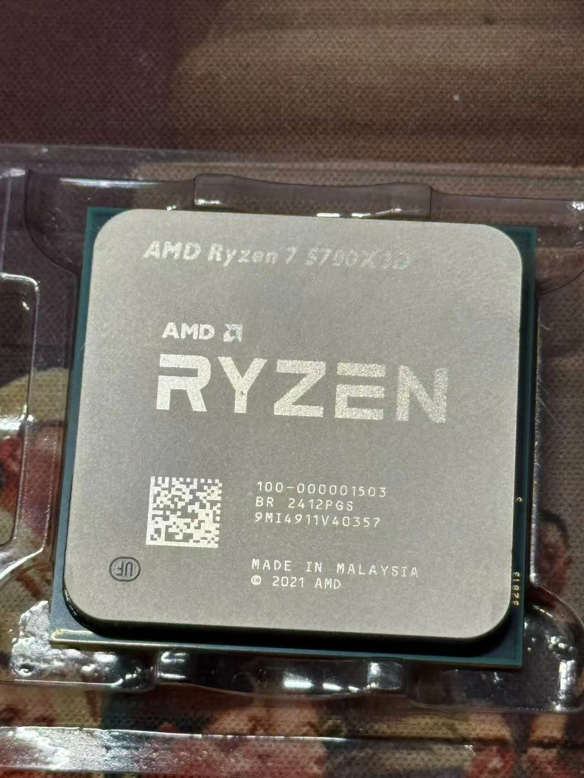 AMD Ryzen 7 5700X3D R7 CPU Socket AM4 Zen 3 96MB L3 Desktop CPU Processor