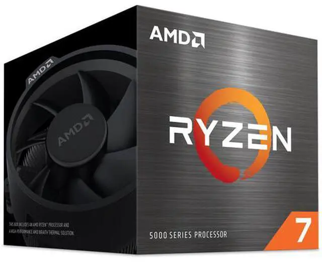 AMD Ryzen 7 5700 - Ryzen 7 5000 Series 8-Core 3.7 GHz Socket AM4 65W None Integrated Graphics Desktop CPU Processor - 100-100000743SBX