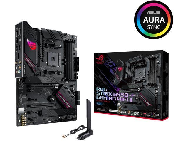 AMD Ryzen 7 5700   Ryzen 7 5000 Series 8 Core 3 7 GHz Socket AM4 65W None Integrated Graphics Desktop CPU Processor   100 100000743SBX Asus ROG Strix B550 F Gaming WiFi II AMD AM4  3rd Gen Ryzen  ATX Gaming Motherboard  PCIe 4 0 WiFi 6E  2 