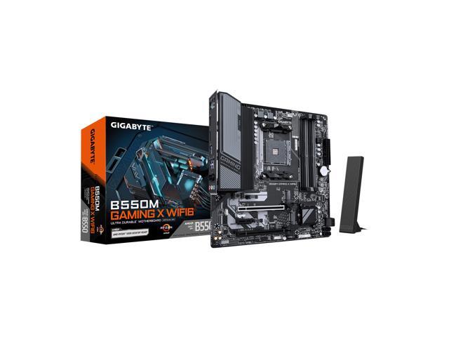 AMD Ryzen 7 5700   Ryzen 7 5000 Series 8 Core 3 7 GHz Socket AM4 65W None Integrated Graphics Desktop CPU Processor   100 100000743SBX GIGABYTE B550M GAMING X WIFI6 AM4 Micro ATX Motherboard Team T FORCE VULCAN Z 16GB  2 x 8GB  DDR4 3200  P