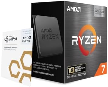 AMD Ryzen 7 5800X3D 8 core  16 Thread Desktop Processor with AMD 3D V Cache Technology