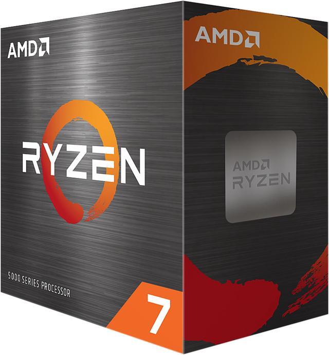 Procesador AMD Ryzen 7 5800XT - Ryzen 7 Serie 5000 Vermeer (Zen 3) de 8 núcleos a 3,8 GHz, socket AM4, 105 W, sin gráficos integrados, para escritorio - 100-100001582BOX