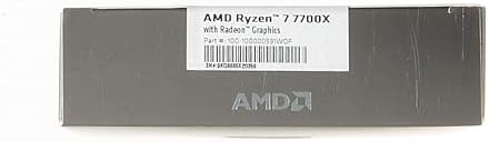 AMD Ryzen 7 7700X 8 Core  16 Thread Unlocked Desktop Processor