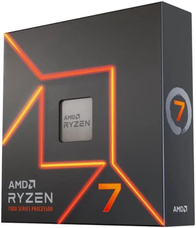 AMD Ryzen 7 7700X   Zen 4 8 Core 4 5 GHz   Socket AM5   105W Desktop Processor