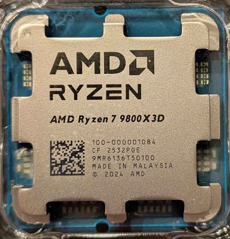 AMD Ryzen 7 9800X3D 8 Core 16 Thread AM5 CPU Processor Brand New Unused