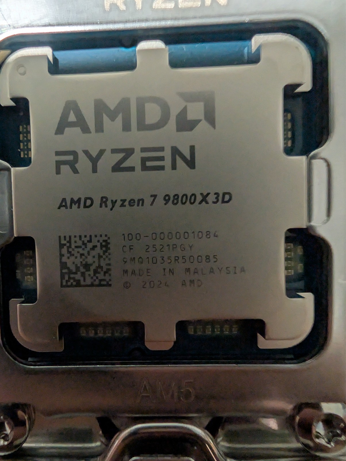 AMD Ryzen 7 9800X3D 8 Core 16 Thread AM5 CPU Processor