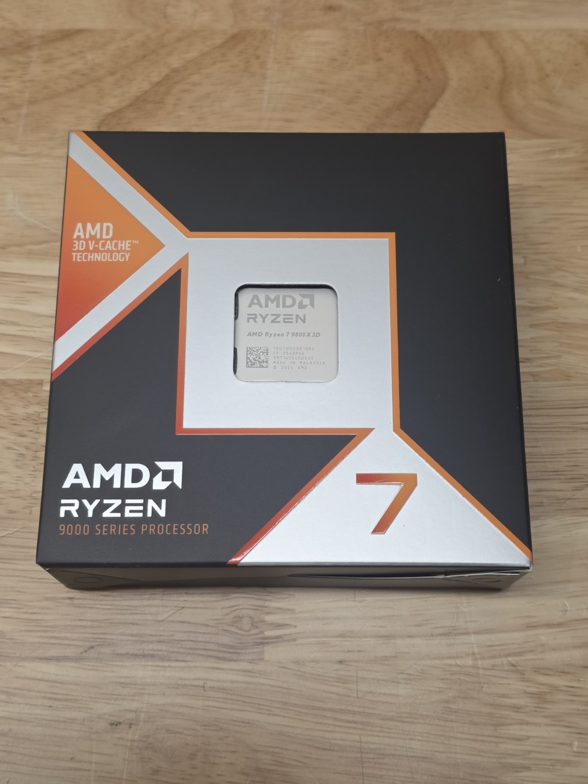 AMD Ryzen 7 9800X3D Processor   Zen 5 8 Core 5 2GHz AM5 CPU