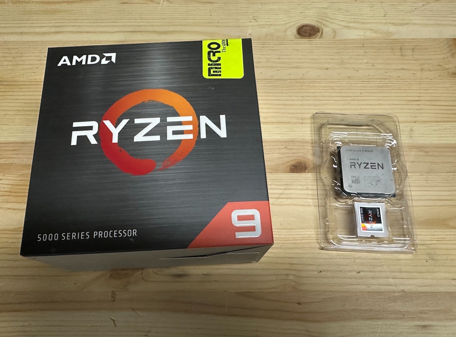 AMD Ryzen 9 5900X Socket AM4 12 core Processor  used in box  from working PC