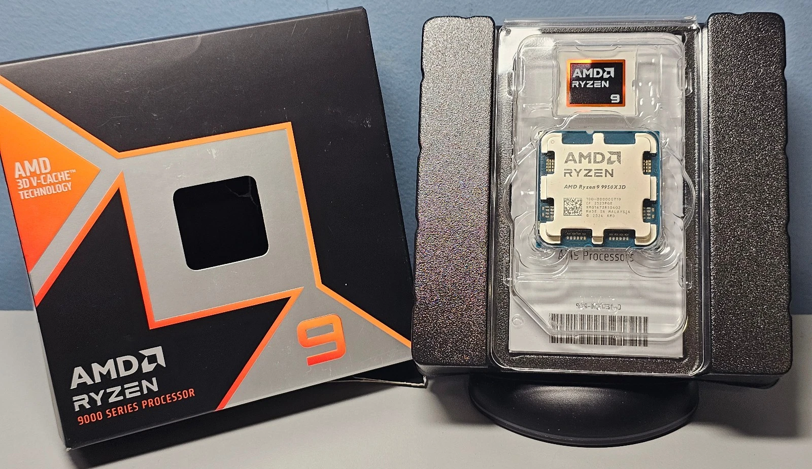 AMD Ryzen 9 9950X3D 16 Core 32 Thread Desktop Processor   New  Open Box 