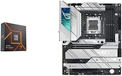 AMD Ryzen  7 7700X 8 Core  16 Thread Unlocked Desktop Processor ASUS TUF Gaming B650 PLUS WiFi Socket AM5 LGA 1718 Ryzen 7000 ATX Gaming Motherboard 14Power Stages  PCIe  5 0 M 2 Support DDR5 Memory 