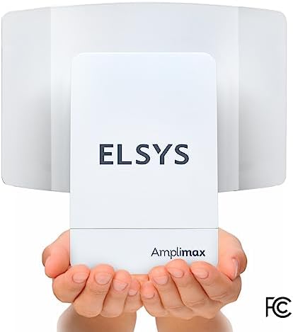 AMPLIMAX 4G Outdoor LTE Modem with SIM Card Slot and Built in High Gain Antenna  2 in 1   FCC Certified  Qualified AT&T  T Mobile & Verizon  Primary Internet or failover  USA only  