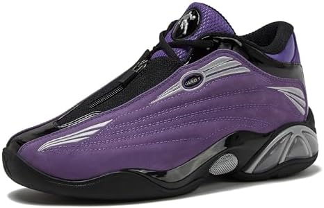AND1 Mad Game Pro Mens Basketball Shoes  Basketball Shoes Men  Retro Leather Athletic Sports Sneakers