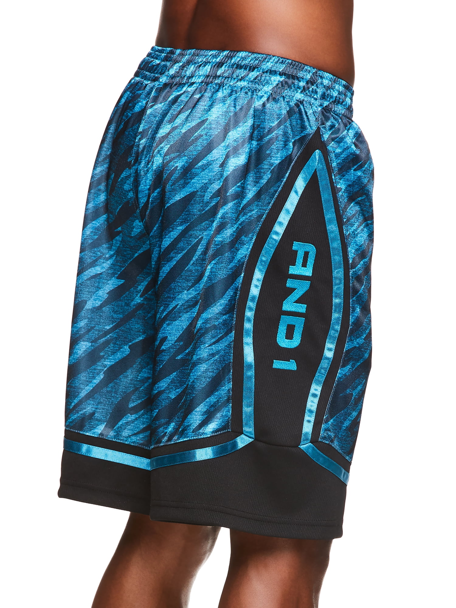 talla XL - AND1 Men s And Big Men s Active Camo Home Court Basketball Short  11" Inseam  up to Size 5XL