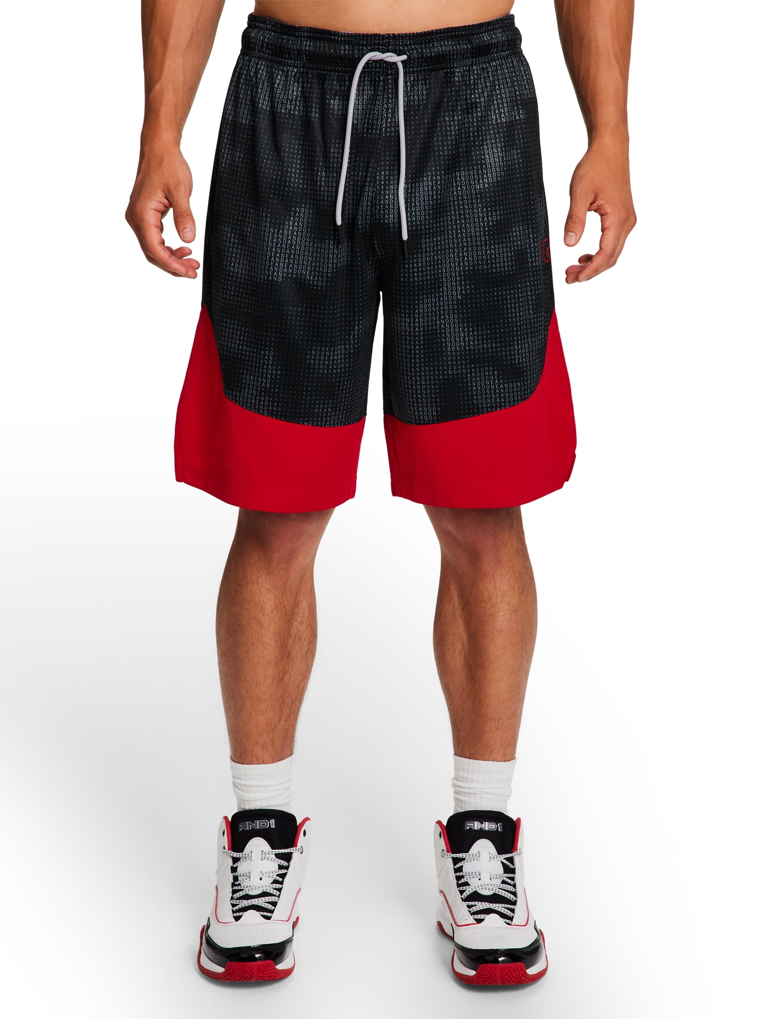 talla XL - AND1 Men s and Big Men s Active Dribbling Short  10" Inseam  up to Size 5XL