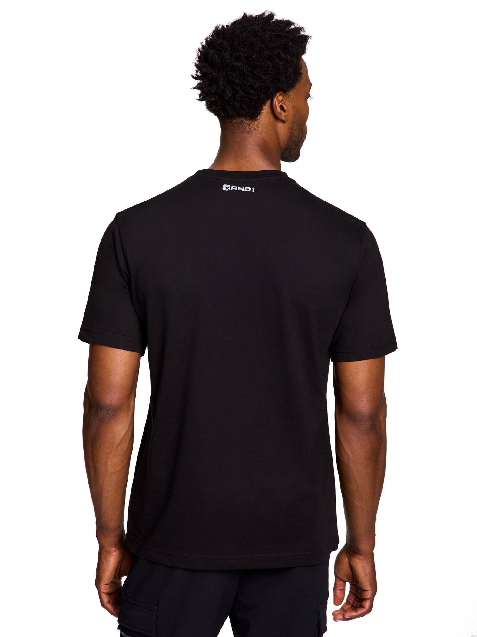 AND1 Men s and Big Men s Player Playground Graphic T Shirt  up to Size 3XL