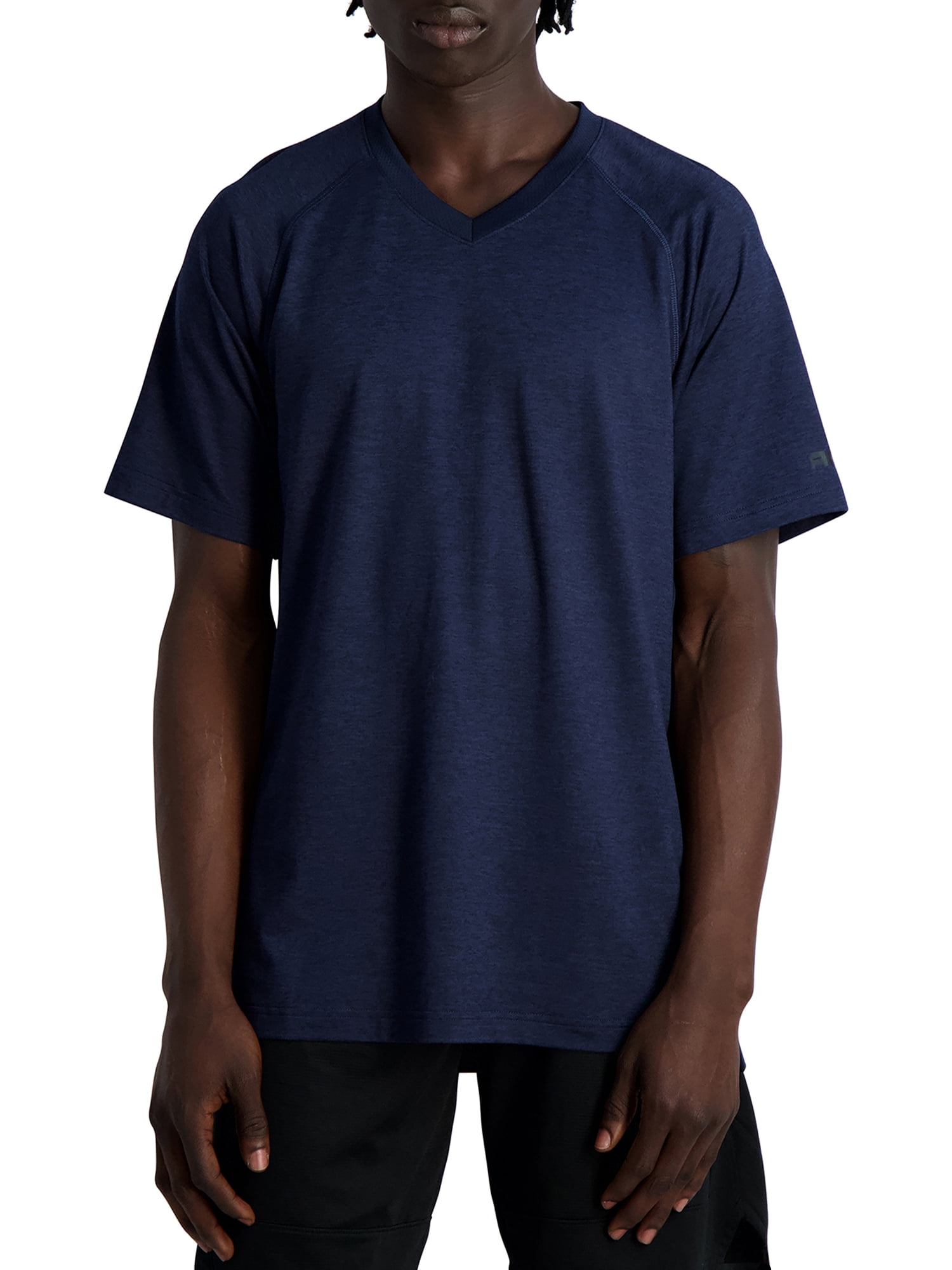 Talal XL - AND1 Men s and Big Men s Active Basket Cut Short Sleeve Performance Tee  up to size 3XL