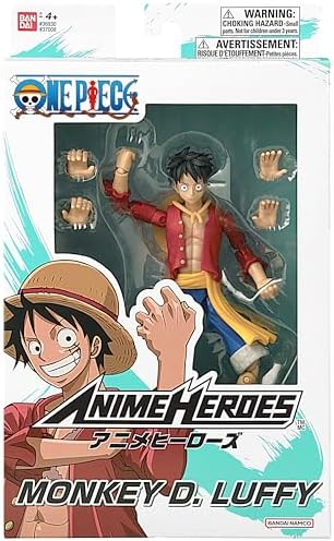 ANIME HEROES   One Piece   Monkey D  Luffy Renewal Version Action Figure