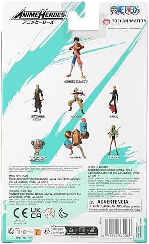 ANIME HEROES   One Piece   Monkey D  Luffy Renewal Version Action Figure