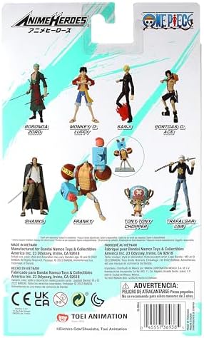 ANIME HEROES   One Piece   Monkey D  Luffy Renewal Version Action Figure