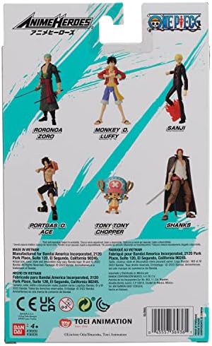 ANIME HEROES   One Piece   Monkey D  Luffy Renewal Version Action Figure