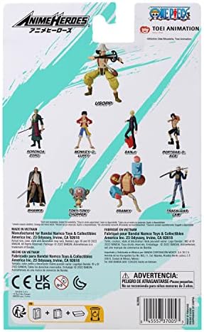 ANIME HEROES   One Piece   Monkey D  Luffy Renewal Version Action Figure