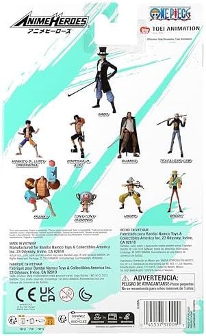 ANIME HEROES   One Piece   Monkey D  Luffy Renewal Version Action Figure