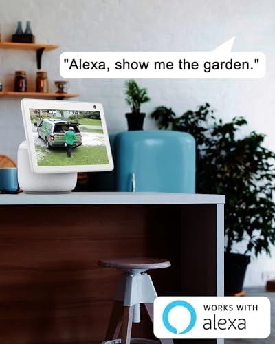 ANRAN 2K Solar Security Cameras Wireless Outdoor  2 4Ghz WiFi Surveillance Outdoor Camera for Home Security with Embedded Solar Panel  Color Night Vision  2 Way Talk  IP67 Waterproof  Work with Alexa