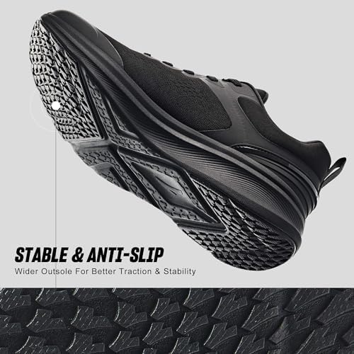 ANTA Mens Ebuffer 9 0 Walking Shoes Sneakers with Cushioned Comfortable & Breathable  High Rebound Midsole for Commuting  Jogging  Urban Walking  Workout