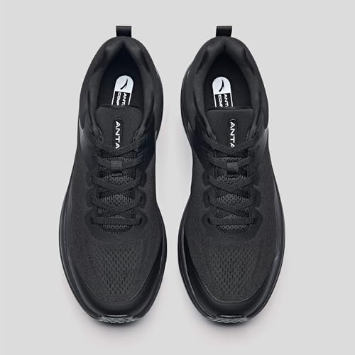 ANTA Mens Ebuffer 9 0 Walking Shoes Sneakers with Cushioned Comfortable & Breathable  High Rebound Midsole for Commuting  Jogging  Urban Walking  Workout