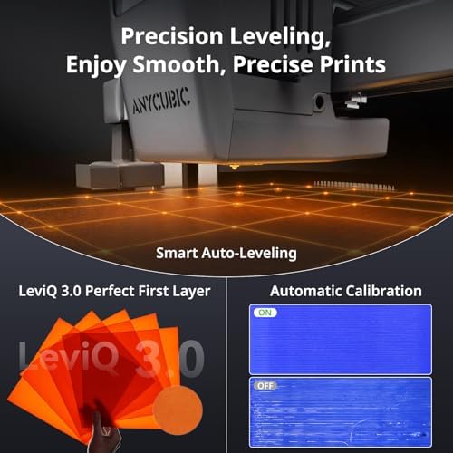 ANYCUBIC Kobra X Fast 3D Printer  Native 4 Color & 19 Color Maximum with 4 ACE 2 Pro  High Speed Large Build Volume FDM 3D Printer with Auto Leveling for Print Farm Bulk Production Model Sellers