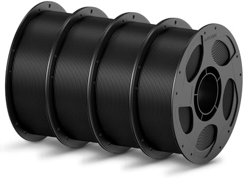 ANYCUBIC PLA Filament 1 75mm Bundle  3D Printing PLA Filament 1 75mm Dimensional Accuracy  /  0 02mm  1KG Reusable Spool  2 2 lbs   4KG Black   White   Texture Grey   Clear