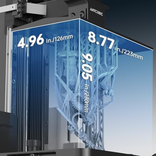 ANYCUBIC Photon Mono M7 PRO 14K Resin 3D Printer  170mm/h Fast Printing  10 1 Mono LCD with COB LighTurbo 3 0 Source  Dynamic Heating Function  Build Volume 8 77x4 96x9 05