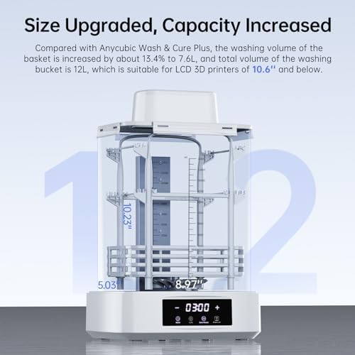 ANYCUBIC Photon Mono M7 Pro and Wash and Cure 3 Plus  Resin 3D Printer Bundle