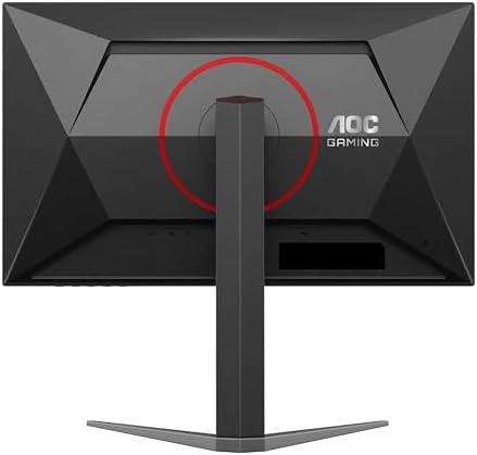 AOC 24G4 24 Gaming Monitor  Full HD 1920x1080 IPS Panel  180Hz 1ms  1x HDMI 2 0  1x Display Port  Adaptive Sync  Audio Earphone Out  Console Gaming Ready  3 Year Zero Bright Dot