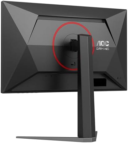AOC 24G4 24 Gaming Monitor  Full HD 1920x1080 IPS Panel  180Hz 1ms  1x HDMI 2 0  1x Display Port  Adaptive Sync  Audio Earphone Out  Console Gaming Ready  3 Year Zero Bright Dot