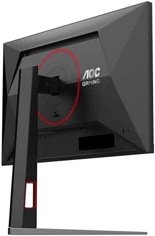 AOC 24G4 24 Gaming Monitor  Full HD 1920x1080 IPS Panel  180Hz 1ms  1x HDMI 2 0  1x Display Port  Adaptive Sync  Audio Earphone Out  Console Gaming Ready  3 Year Zero Bright Dot